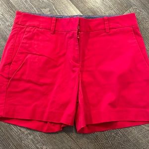 Women’s Red Nautica 4” Shorts. Size 4. Worn once and in perfect condition.
